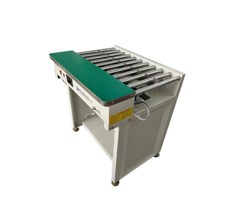 爐后可對(duì)接無軌道網(wǎng)帶線 皮帶線 自動(dòng)校正接駁臺(tái)